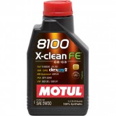 Motul 8100 X-clean FE 5w30 синтетическое (1л)